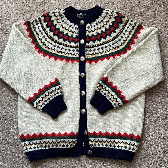 Oslo Sweater Shop Sweaters Oslo Sweater Shop Fair Aisle Cardigan